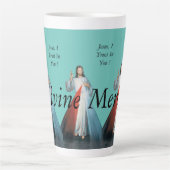 Tasse Latte Miséricorde divine (Devant)