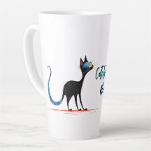 Missy Miss Latte Cup — 100% Catitude, 0% Pitié