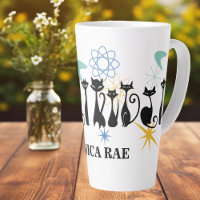 Mmilieu du siècle moderne les années 50 Black Cats