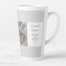 Modèle de logo de marque de fleuriste côtier édita