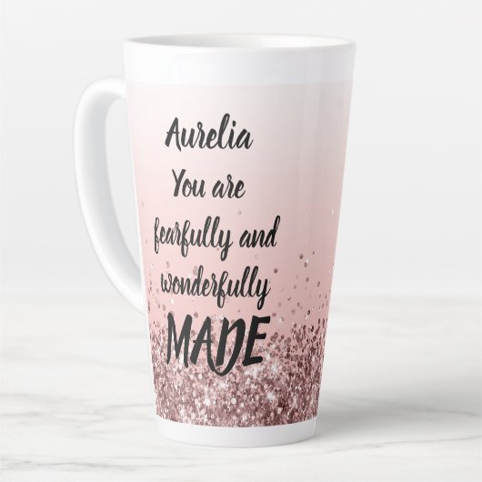 Tasse Latte Modèle Latte Mug, terriblement et merveilleusement (Angle gauche)