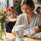 Tasse Latte Modern  First Mother's Day Photo Acrylic Gift