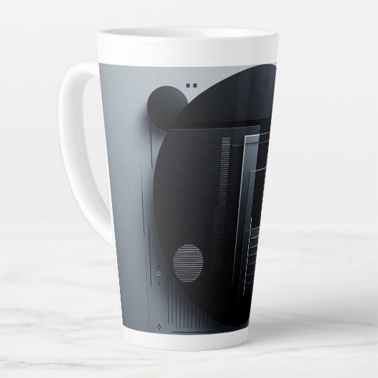 Tasse Latte Modern Graphic (Angle gauche)