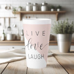 Tasse Latte Modern Love Laugh Motivation positive<br><div class="desc">Modern Love Laugh Motivation positive</div>