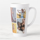 Tasse Latte Modern Multi Photo Keepsake (Droite)