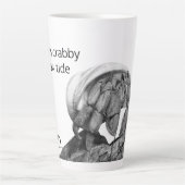 Tasse Latte Moins de crabe ont besoin de café Hermite Crabe éq (Devant)
