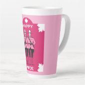 Tasse Latte Mois gay pride Canada (Angle droit)