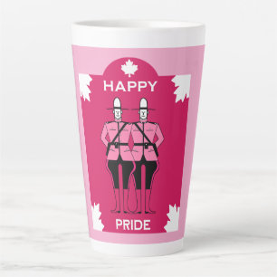 Tasse Latte Mois gay pride Canada