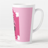 Tasse Latte Mois gay pride Canada (Droite)