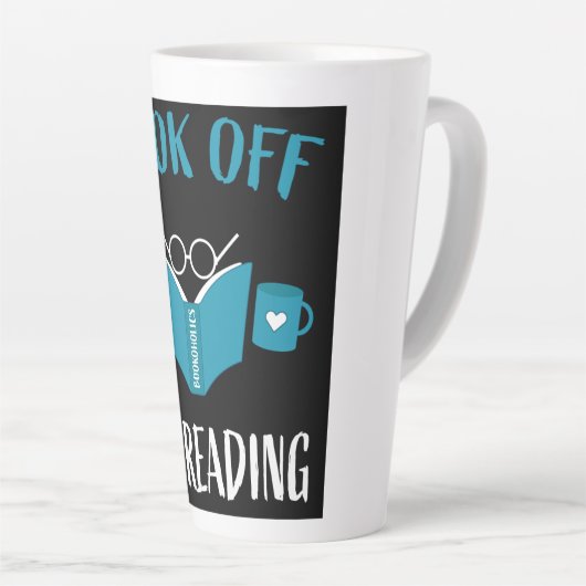 Tasse Latte Mois national de lecture Mars (Angle droit)