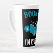 Tasse Latte Mois national de lecture Mars (Angle gauche)