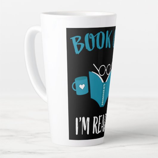 Tasse Latte Mois national de lecture Mars (Angle gauche)