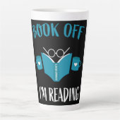 Tasse Latte Mois national de lecture Mars (Devant)