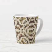 Tasse Latte Mois vintages (Angle droit)