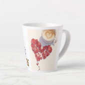 Tasse Latte Mom needs coffee gift for mother (Angle droit)