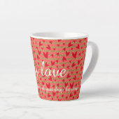 Tasse Latte Mon amour je souhaite.. version 2 (Angle droit)