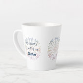 Tasse Latte Mon anxiété fait partie de mon charme (Angle gauche)