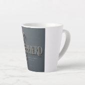 TASSE LATTE MON BERGER | PSAUME 23:1 | (Angle droit)