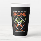 Tasse Latte Mon Drone (Devant)