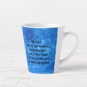 Tasse Latte Mon esprit (Droite)