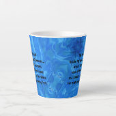 Tasse Latte Mon esprit (Devant)