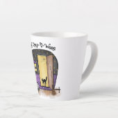 Tasse Latte Mon premier camp-O-Ween | Halloween Camping (Angle droit)