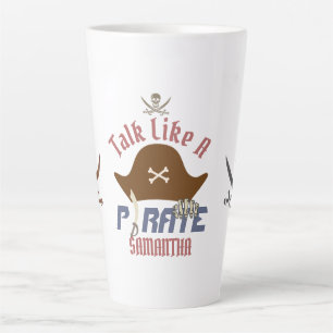 Tasse Latte Mon trésor   International Talk Like a Pirate day