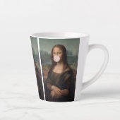Tasse Latte Mona Lisa Blown Pink Buble gomme (Droite)