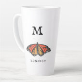Tasse Latte Monarque et Coccinelle (Angle gauche)