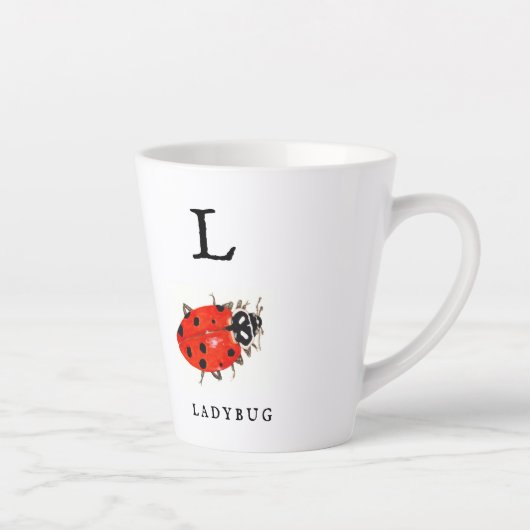 Tasse Latte Monarque et Ladybug (Droite)