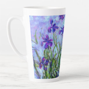 Tasse Latte Monet Lilac Irises