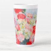 Tasse Latte Monet Peonies (Devant)
