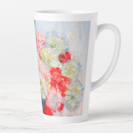 Tasse Latte Monet Peonies (Droite)