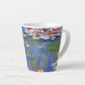 Tasse Latte Monet Water Lilies (Angle droit)