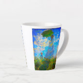 Tasse Latte Monet Woman avec un parasol (Angle droit)
