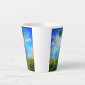 Tasse Latte Monet Woman avec un parasol (Devant)