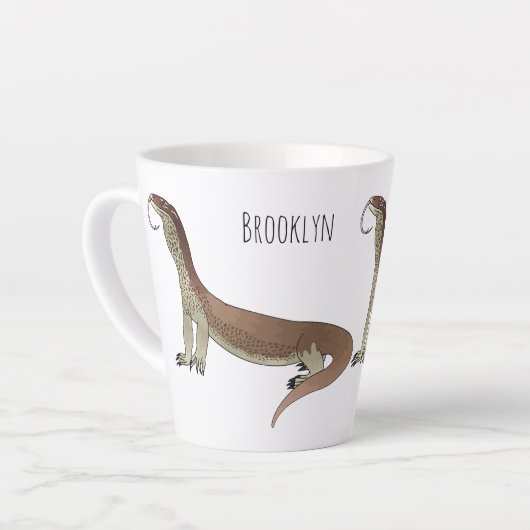 Tasse Latte Monitor lizard (Angle gauche)
