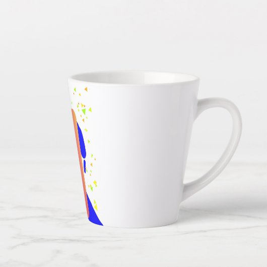 TASSE LATTE MONOGRAMME H INITIAL (Droite)