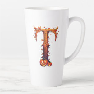 Tasse Latte Monogramme Halloween T