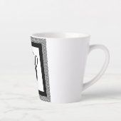 TASSE LATTE MONOGRAMME INITIAL S (Droite)