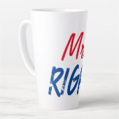 Tasse Latte Monsieur Droite (Angle gauche)