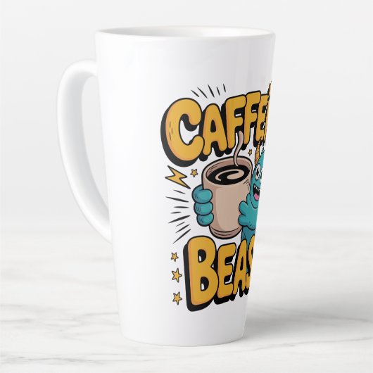 Tasse Latte Monstre de café (Angle gauche)