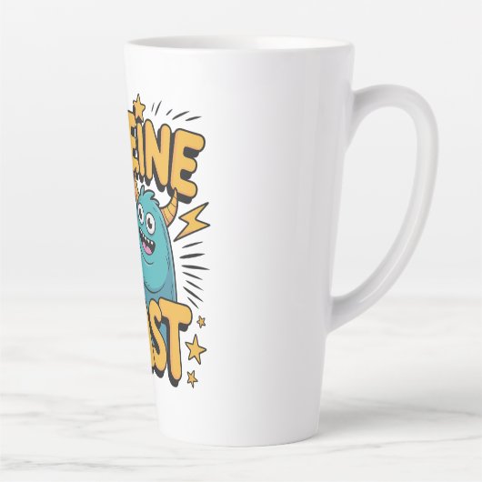 Tasse Latte Monstre de café (Droite)
