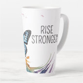 Tasse Latte Monter le thème fort (Angle droit)