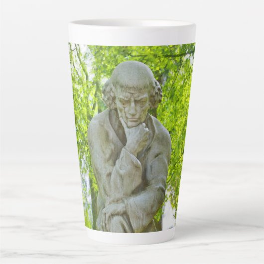 Tasse Latte Monument de Paracelse à Salzbourg (Devant)