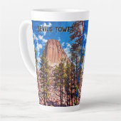 Tasse Latte Monument national de Devils (Angle gauche)
