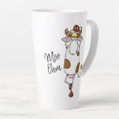 Tasse Latte Moo Ohm Cow (Angle droit)