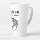 Tasse Latte Morocco algérien (Angle droit)