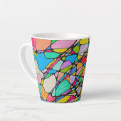 Tasse Latte Mosaïque (Angle gauche)