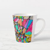 Tasse Latte Mosaïque (Droite)